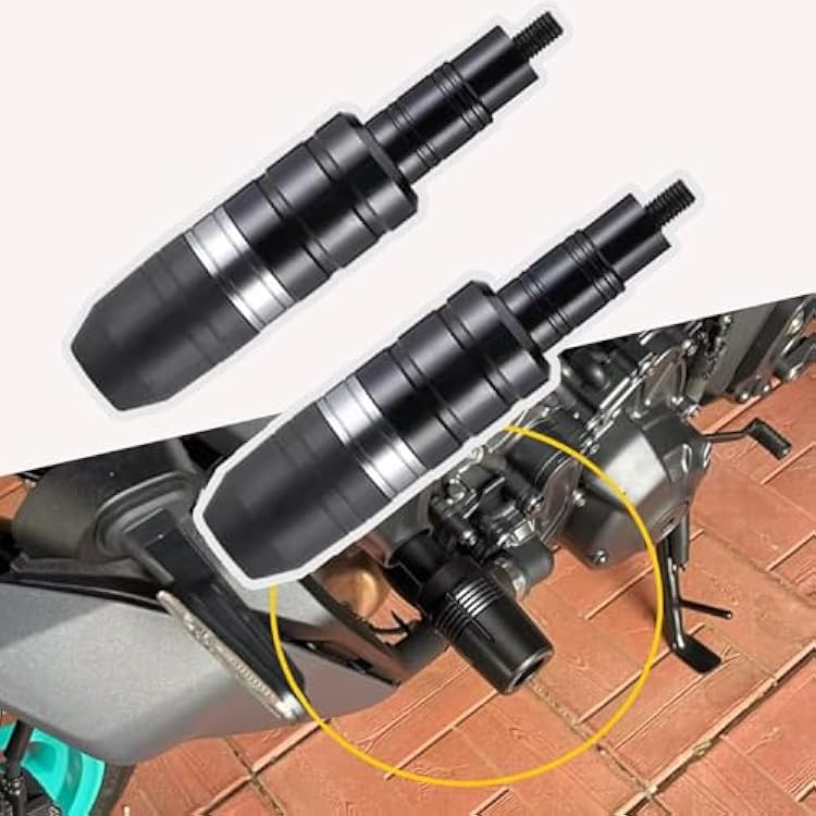 Motorcycle Frame Slider for Husqvarna 901 Norden 901 Norden901, Engine Shatter Crash, Slider Stick Bar Anti Crash, Falling Protector, Anti-Fall Stick Engine Guard Pads,A Grey