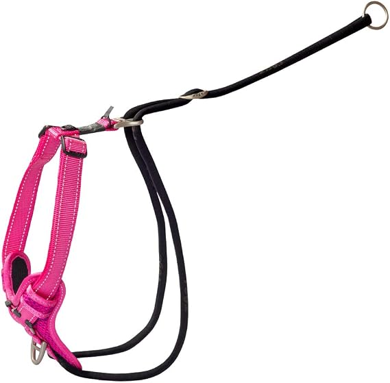 Rogz Stop Pull Dog Harness Reflective Classic X-Large Pink