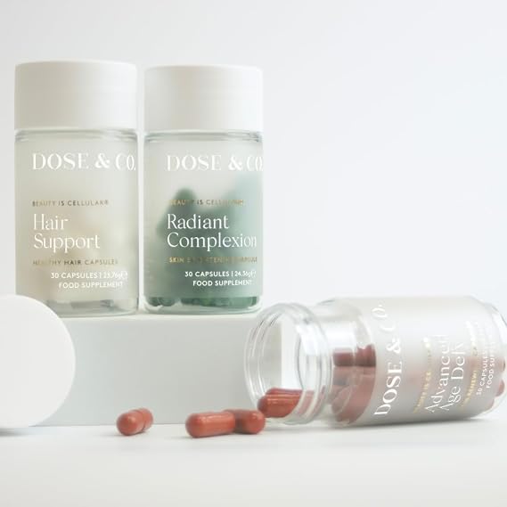 Glow from Within Bundle - Biotin Hair Support, Radiant Complexion & Age Defy Capsules