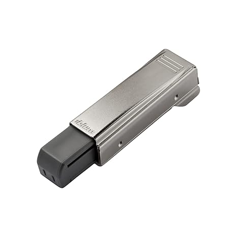 Blum 973A0500.01x5 973A Blumotion Straight Arm Full Overlay Hinge for Doors, Nickel Finish (Pack of 5)