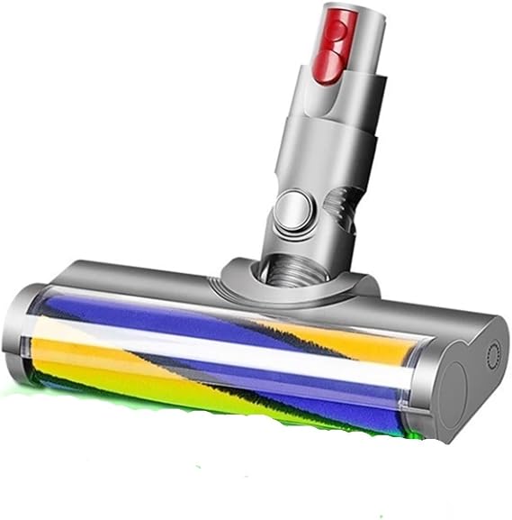 Compatible for Dyson ,V10 Digital Slim V12 Detect Slim Vacuum Cleaner PartsBrush Head Replacement, with Green Dust Light