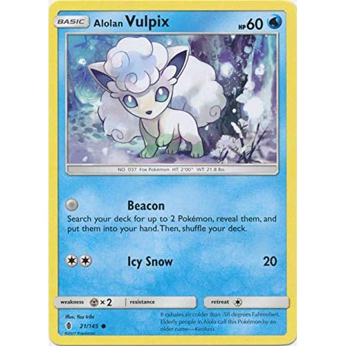Pokemon - Alolan Vulpix - 21145 - Common