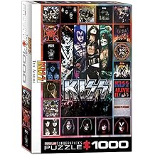 EuroGraphics KISS The Albums 1000-Piece Puzzle , Black