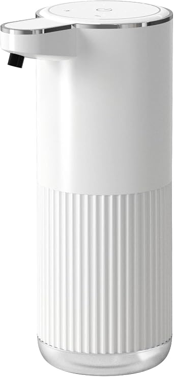 Automatic Liquid Soap Dispenser, Touchless Soap Dispenser Bathroom,Upgrade Hand & Dish Electric Dispenser Adjustable Waterproof Wall Mount Kitchen Auto Soap Pump for Thin and Thick Liquid