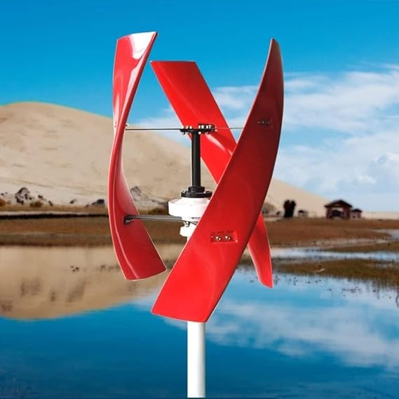 CHRISK 9000W Wind Turbine Permanent Maglev Wind Turbine Generator Windmill with MPPT Controller Three-Phase Permanent Magnetic Levitation Motor