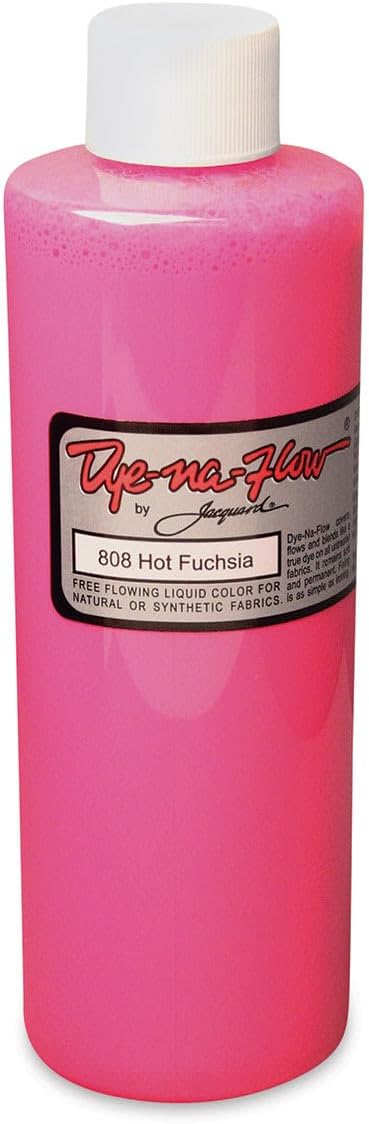 Jacquard Dye-Na-Flow Liquid Color 8oz-Hot Fuchsia