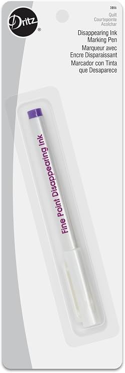 Dritz 3086 Disappearing Ink Pen, Fine Point, Purple