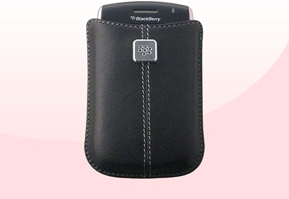 BlackBerry 9700/8900 Leather Pocket - Black (NEW)