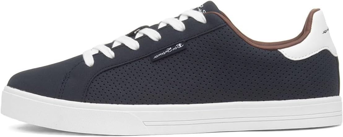 Ben Sherman Mens Chase Casual Trainers Sneakers Blue 8, Navy