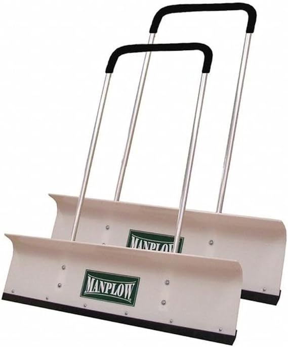 PRO42 2PK Pro Line Snow Pusher, Silver