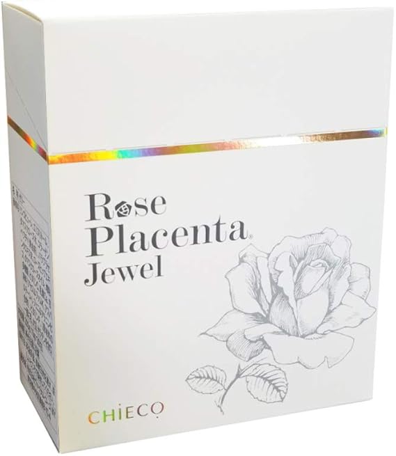 Rose Placenta Jewel Jelly Dietary Supplement Made in Japan, 10.5 Ounce (Pack of 1), Yellow / Gold