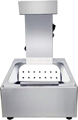 Freestanding French Fry Warmer Commercial Fries Dump Station Restaurant Heat Lamp for Food DH-31011x15.74x17.32
