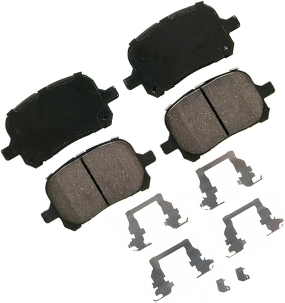 Front Disc Brake Pad Set 1 X fits Toyota Camry,Avalon 1998-2001, Brake Pads | Replacement 04465-33120, 04465-33230, 04465-33121 fits Toyota Solara 1999-2003 fits Lexus RX300,ES300 1999-2001