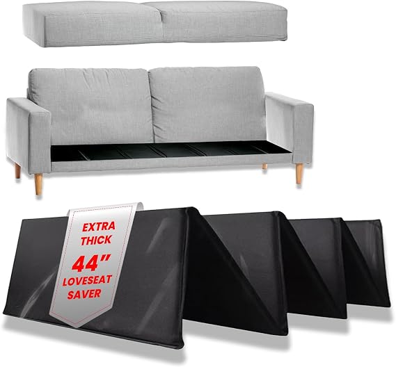 LAMINET Deluxe Extra Thick Sagging Furniture Cushion Support Insert| Seat Saver| New and Improved| Extend The Life of Your Loveseat | 60% Thicker- LOVESEAT - 17" L x 44" W