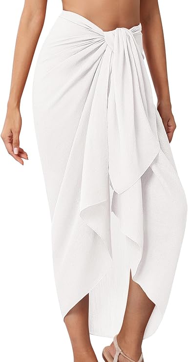 QIANXIZHAN Women's Swimsuit Cover Up,Beach Sarong Wrap Bottom Coverup