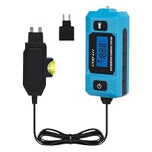 Automotive Circuit Fault Probe Tester, Automotive Fuse Tester with LED Display and Lighting, car Fuse Current Detection 0.01a~19.99a Circuit Fault Relay Testing Tool