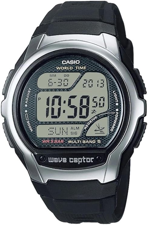Casio Computer Co, Ltd. Watch Casio Collection Wave Ceptor WV-58R-1AEF Men's Black
