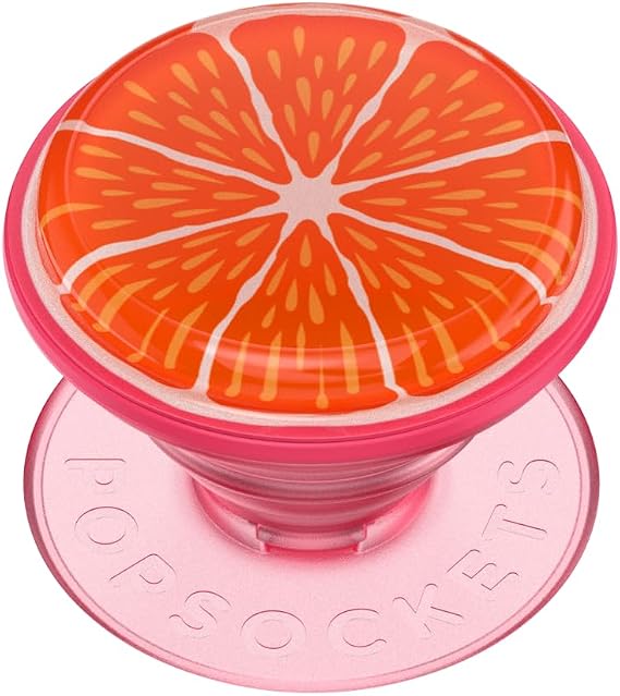 PopSockets Adhesive Phone Grip, Holder- Jelly Citrus