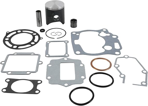 Vertex VTK22712B Top End Piston Kit Compatible with/Replacement For Kawasaki KX 125 2001-2002 54 mm Cylinder Diameter, 125 cc Displacement, 53.96 mm Piston Diameter, STD Compression Ratio