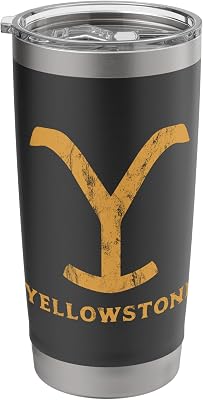 Vintage Yellowstone National Park Stainless Steel Insulated Tumbler