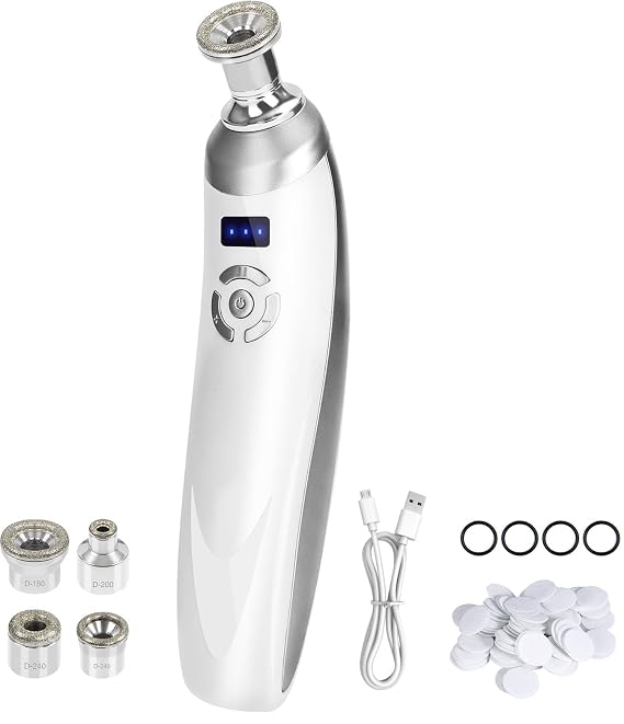 Diamond Professional Microdermabrasion Machine, Portable Dermabrasion Crystal for Facial Skin Care Tool,Face Blackhead Remover Devices Kit,Home Use