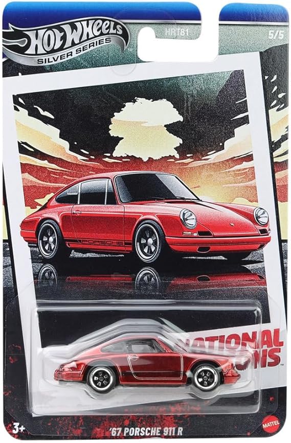Hot Wheels Collector Koleksiyon aracı 67 Porsche 911 R2 koleksiyoncular için