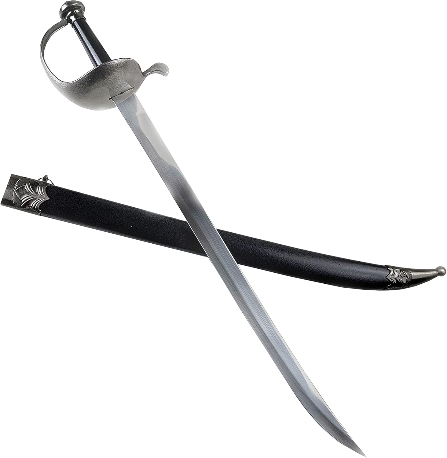 Caribbean Pirate Cutlass Sword Jack Sparrow Movie Replica Bow Guard