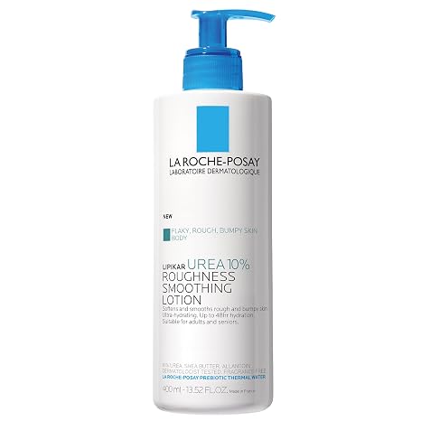 La Roche-Posay Lipikar Urea 10% Body Lotion for Dry Skin, 13.52oz