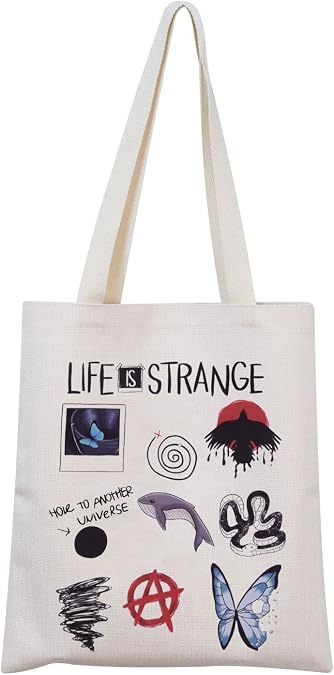 Video Games Merch Tote Bag Video Games Fans Gift Chloe And Max Lover Gift