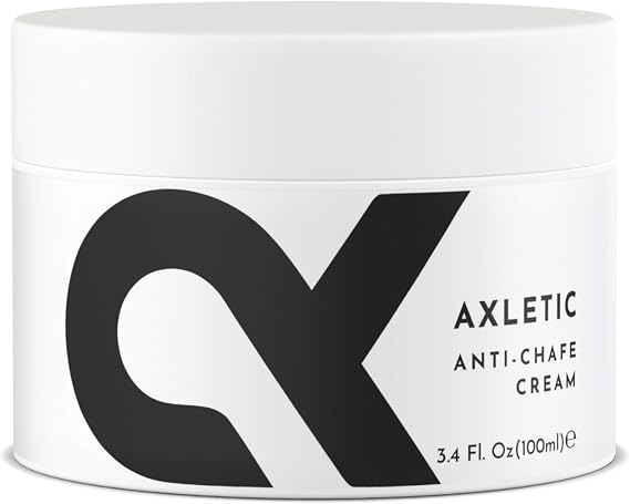 Cycling Chamois Cream for Athletes, Durable Anti Chafing for Runners, Non-Staining & No Mess Chafing Cream for Women & Men, Cooling & Hydrating for Inner Thigh Chafing, Anti-Friction 100ml