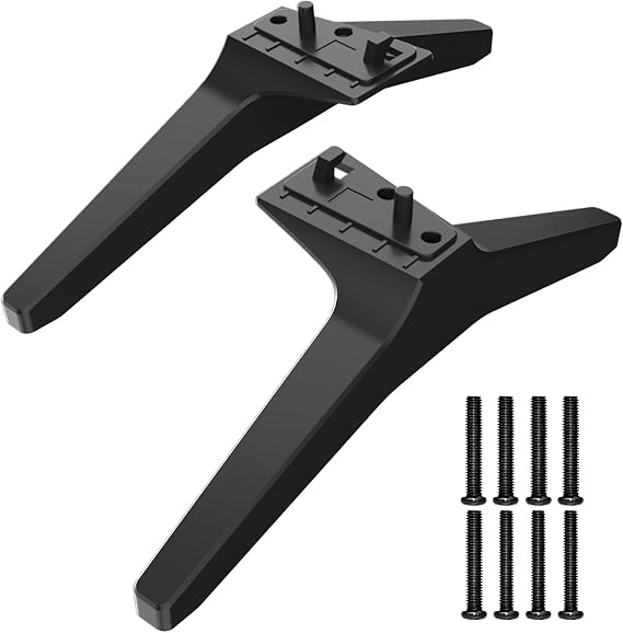 Stand for LG TV Legs Replacement, TV Stand Legs for 49 50 55 Inch LG TV Stand - 49UK6090 50UK6090 50UK6500 50UM7300 50UN7300 55UK7700 55UM7300 55UM6910 55UN7300 MAM643660 MEZ64114730 with Screws