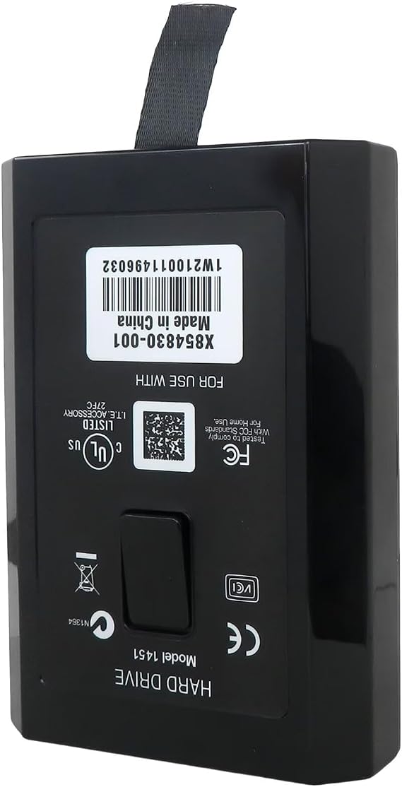 for Xbox 360 Slim Internal Hard Drive 320GB - HDD Replacement Disk for Xbox 360 S Models