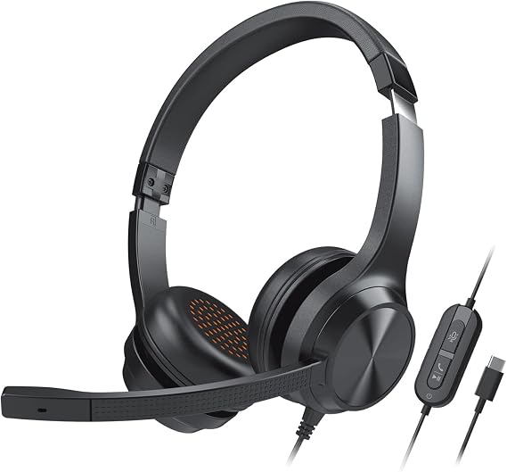Creative Chat USB On-Ear Headset with Noise-Cancelling Mic and SmartComms