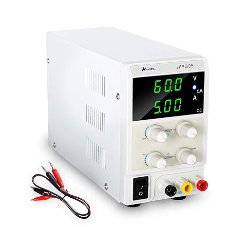 60V 5A DC Power Supply Variable, CC&CV,with 3-Bit LED Display