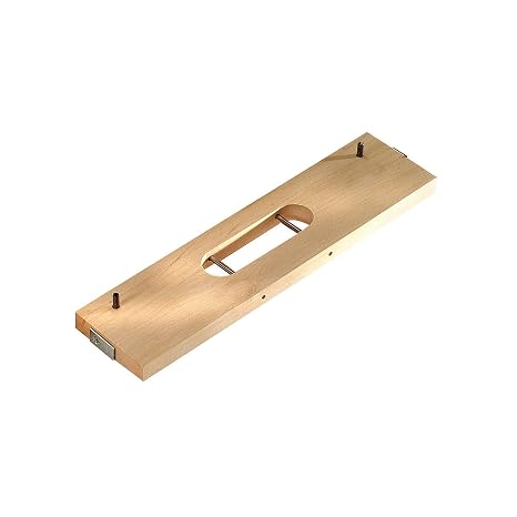 SOSS 101-IT Wood Router Guide Template for SOSS Model #101 Invisible Hinges, 1/4" Bit
