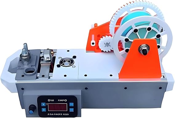 Desktop Filament Maker Machine, 3D Printer Extruder, Pastic Bottles Fiament Pultruded, Recycled PET Bottle Recycler for Families, DIY Makers C