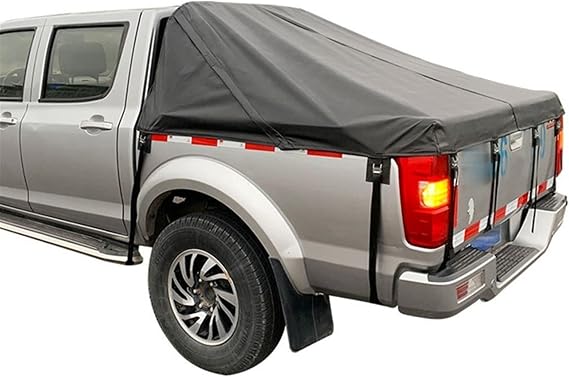 Truck Bed Tarp Cover Pickup Truck Bed Cover Truck Bed Tarp Cover Waterproof Pickup Truck Bed Cover Pickup Truck Bed Cover(Black,6.5-ft. Bed)