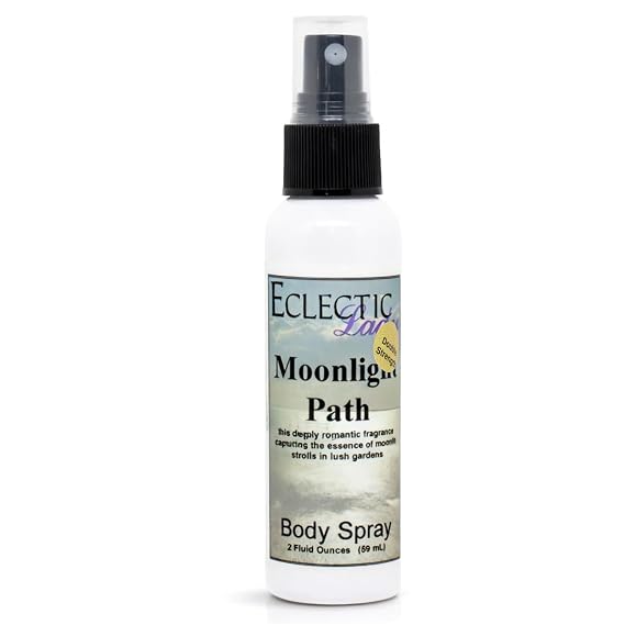 Eclectic Lady Moonlight Path Body Spray, Double Strength, 2 ounces, Body Mist