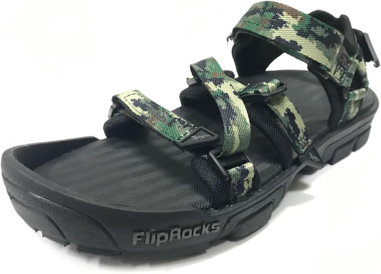FlipRocks Ultimate Sandals, Wading Shoes, Fishing, Fishing, Outdoor, Sports, Trekking, Sandals, Waterside Sandals Strongest Waterside Sandals Made by Anglers