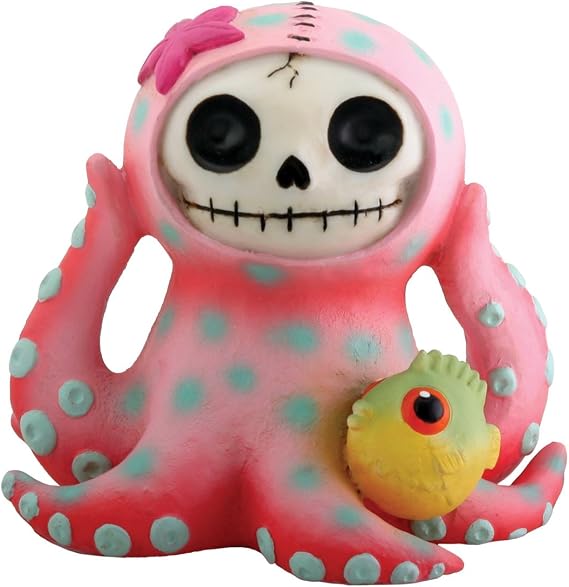 Octopee Octopus Furry Bones Statue