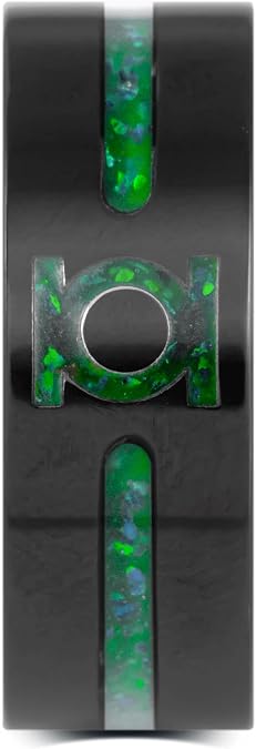 Manly Bands: Men's Officially Licensed DC Comics Wedding Bands and Rings DC Multiverse Collectibles Free Silicone Ring Included