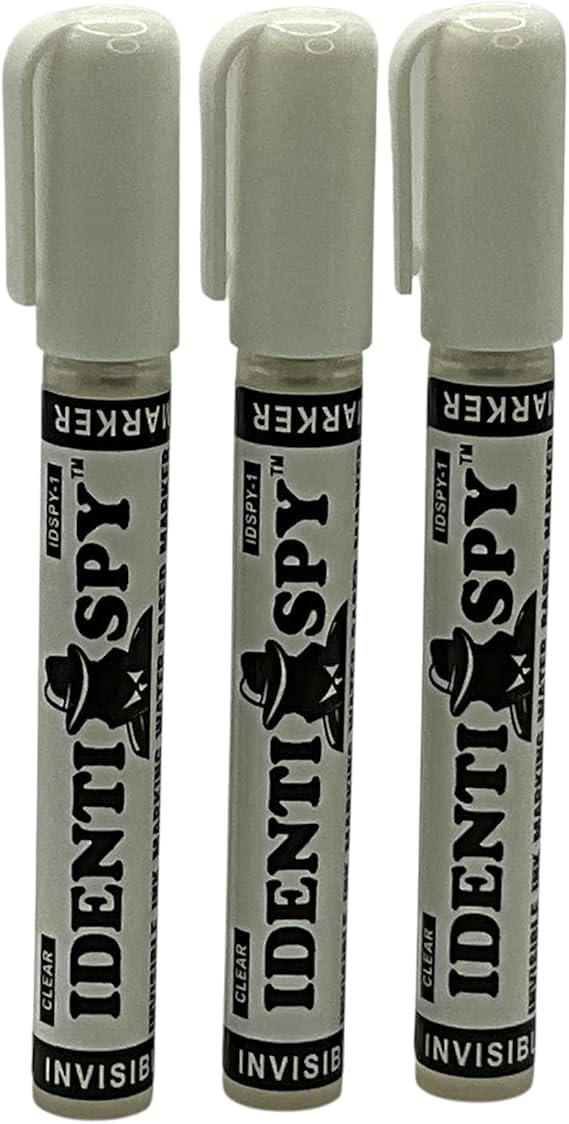 Idspy Invisible Ink Markers 3 Pack