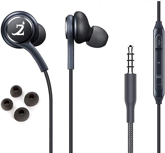 PRO Stereo Headphones Compatible with Samsung Galaxy Tab A7 Lite with Hands-Free Built-in Microphone Buttons + Crisp Clear Audio! (3.5mm, 1/8 inch)