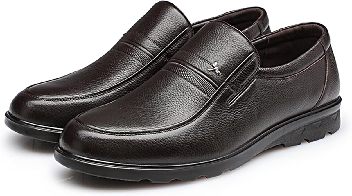 Red Dragonfly Men's Dress Shoes Comfort Soft Men Oxford Dress Sneakers Business Casual Formal Derby Shoe