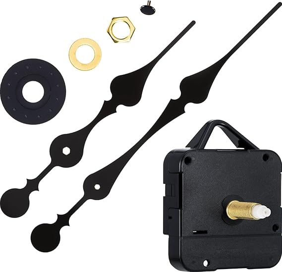 Hicarer 31 mm Quartz Clock Mechanism High Torque Long Shaft Clock Movement
