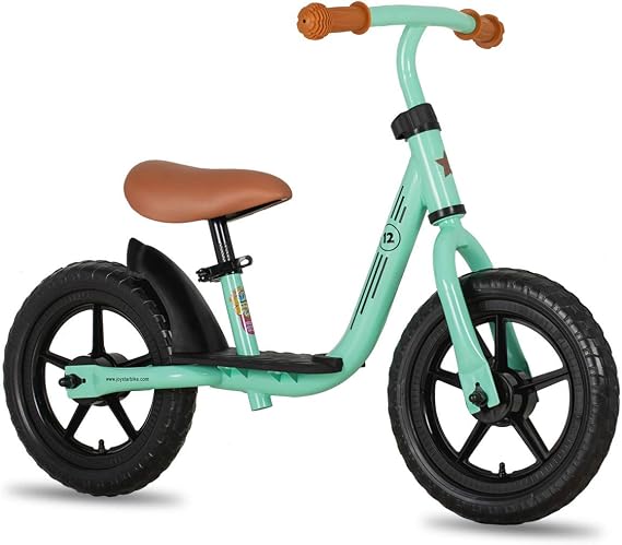 JOYSTAR 10"/12" Balance Bike for Ages 2-5Y, Footrest & Adjustable Seat | Toddler Balance Bike for Ages 2-5Y. Features Footrest & Adjustable Seat. Great Birthday Gift for Kids