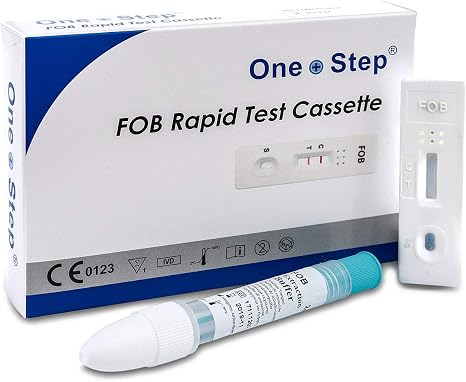 One+Step Intestinal Test Quick Test I Complete Set for Early Detection I FOB Self-Test for Intestinal Health I Colon Cancer I Intestinal Bacteria I Intestinal Treatment I Intestinal Prevention