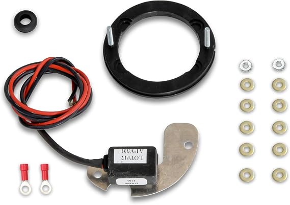 PerTronix Ignitor Electronic Ignition Conversion Kit, Replaces Points, 1181 | 12V Negative Ground Ignition Module, Compatible with Delco 8 Cylinder Distributors