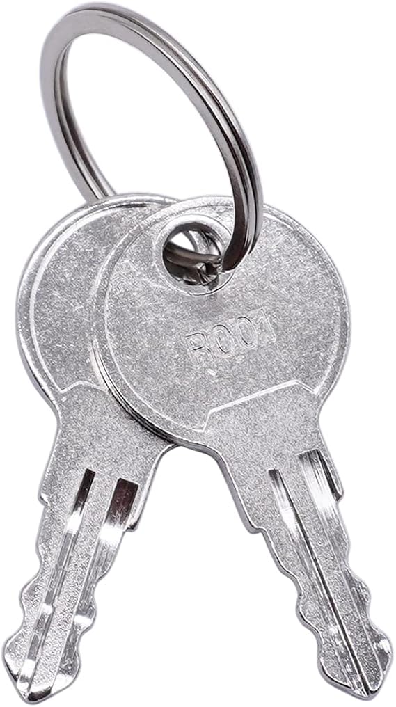 2 Pcs RV Compartment Key R001 230012 for Southco RV Camper Trailer