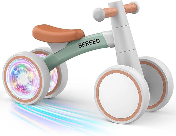 SEREED Baby Balance Bike for 1 Year Old Boy Girl, First Birthday Gifts Toys